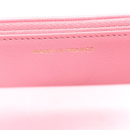 Chanel Lambskin Quilted Pick Me Up Wallet On Chain WOC Light Pink 7 of 12
