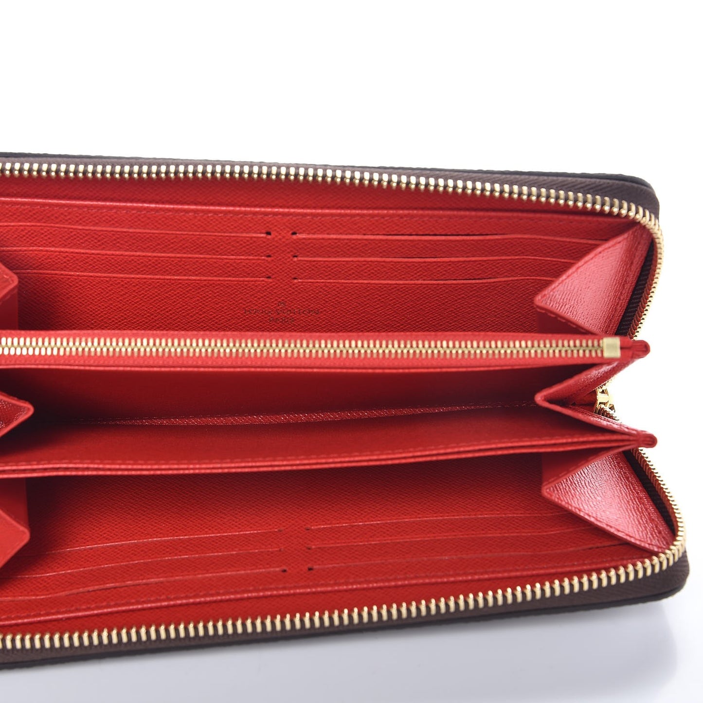 Monogram Zippy Wallet Coquelicot