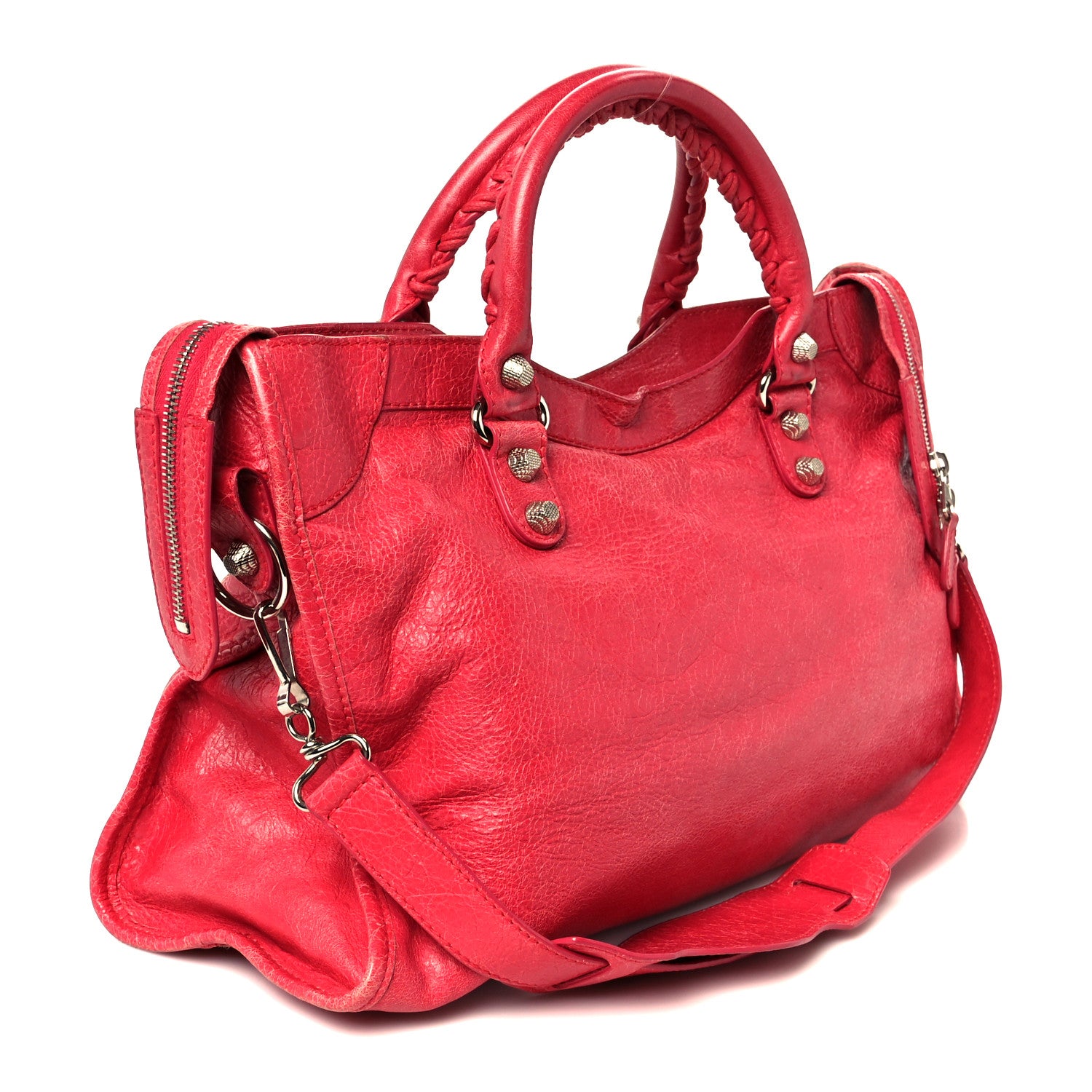 Balenciaga Agneau Giant 12 Silver Hardware City Rose Thulian 4 of 11