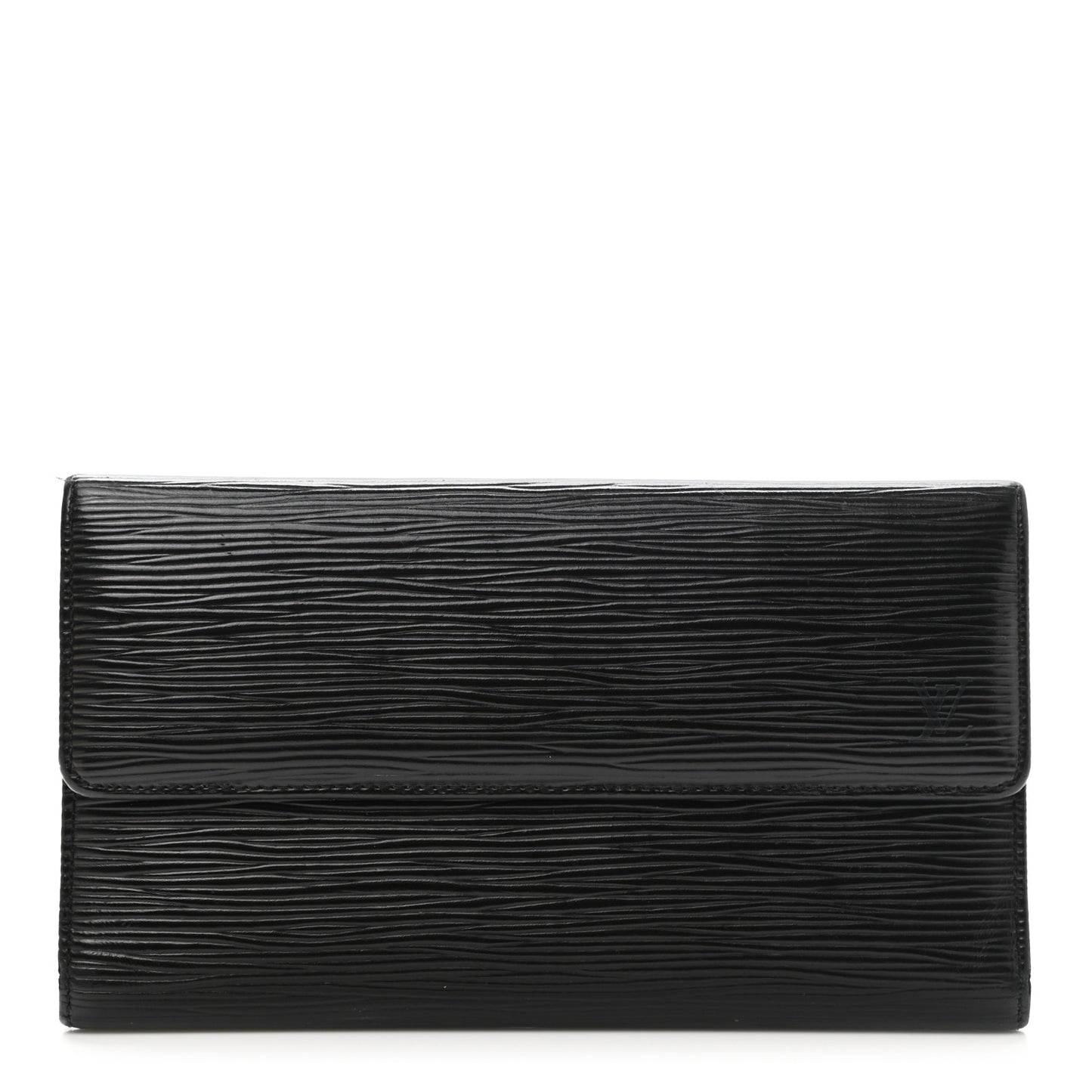 Epi Porte Tresor International Wallet Black