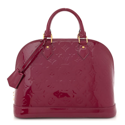 Louis Vuitton Vernis Alma PM Magenta 1 of 11
