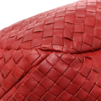 Bottega Veneta Nappa Intrecciato Medium Campana Hobo Red 10 of 15