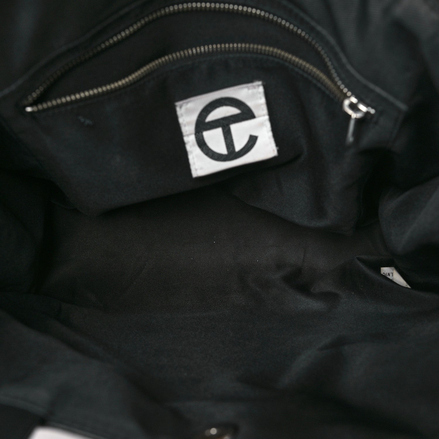 Telfar Vegan Leather Medium Shopping Bag Black 5 of 8