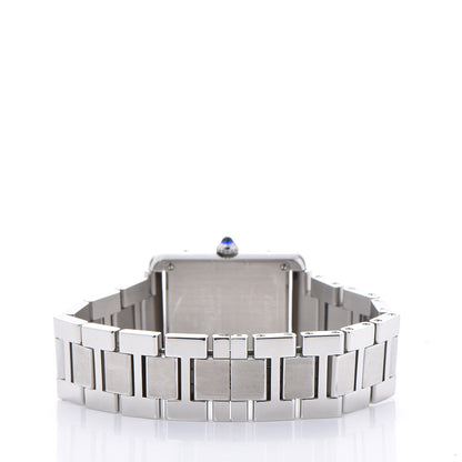 Cartier Stainless Steel 24mm Tank Solo Quartz Watch 4 of 10