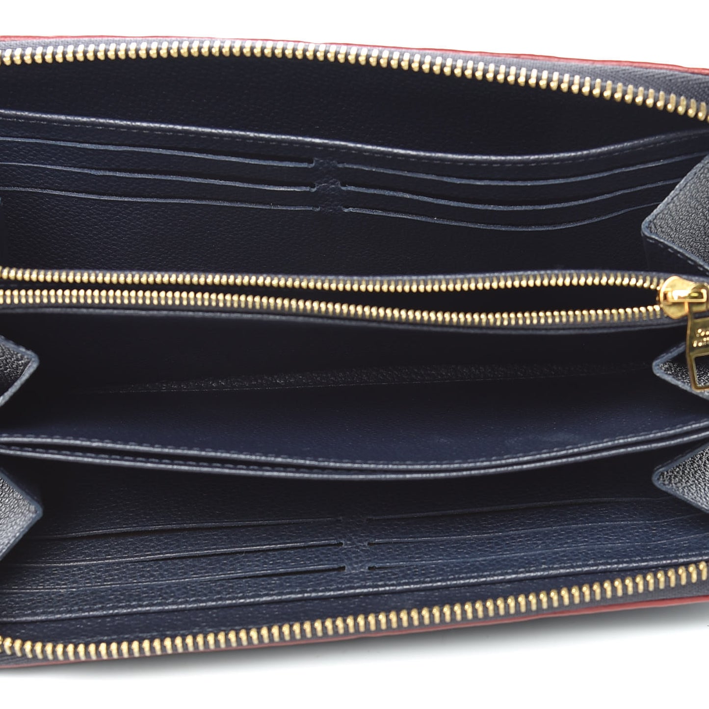 Empreinte Zippy Wallet Marine Rouge