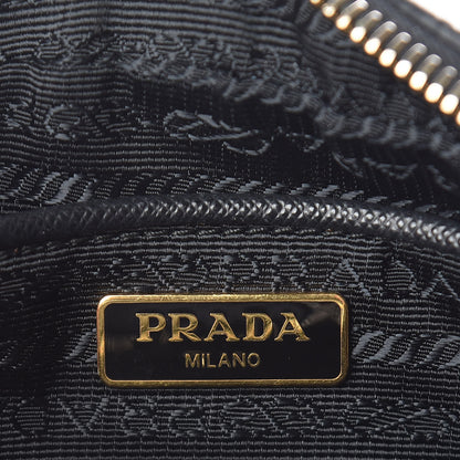 Prada Saffiano Mini Camera Crossbody Bag Black 6 of 10