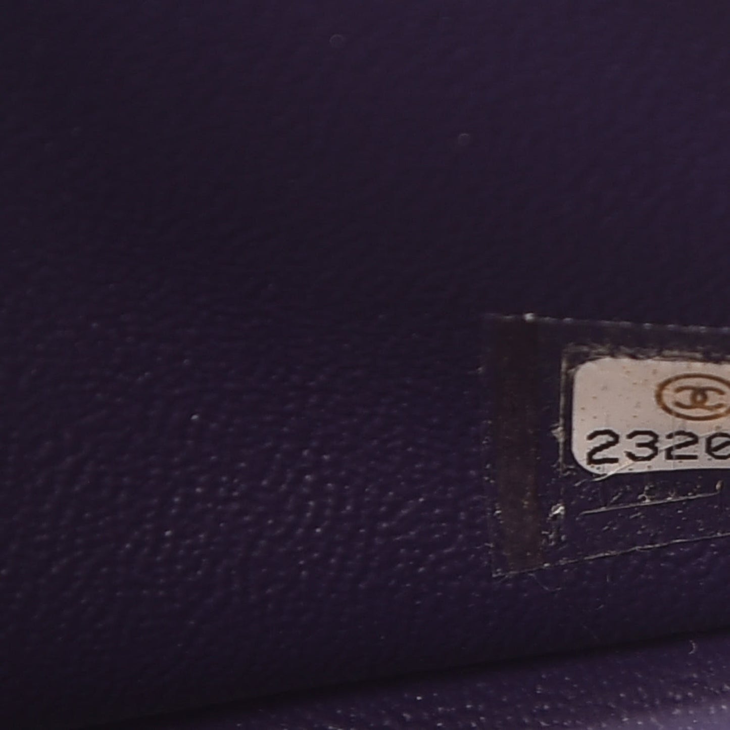 Lambskin Quilted Mini Rectangular Flap Purple