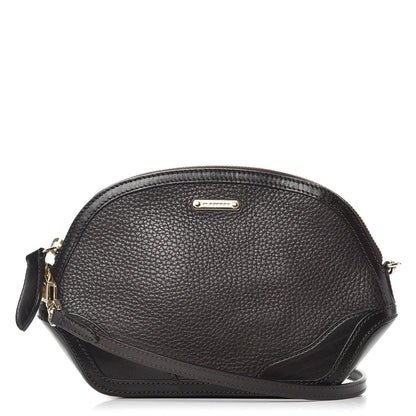 Burberry Grained Calfskin Mini Orchard Crossbody Dark Brown 1 of 11