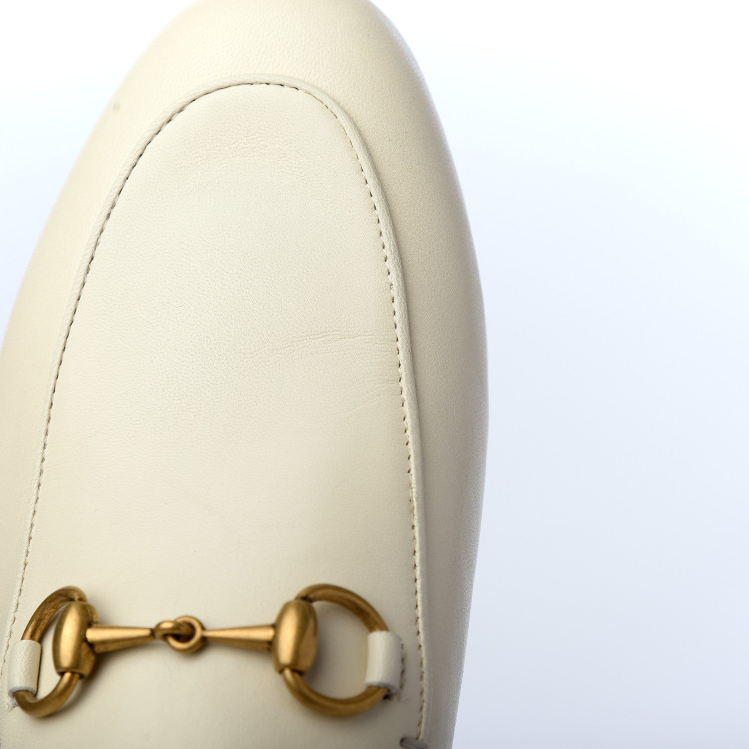 Gucci Malaga Kid Womens Princetown Slippers 35.5 Mystic White 11 of 16