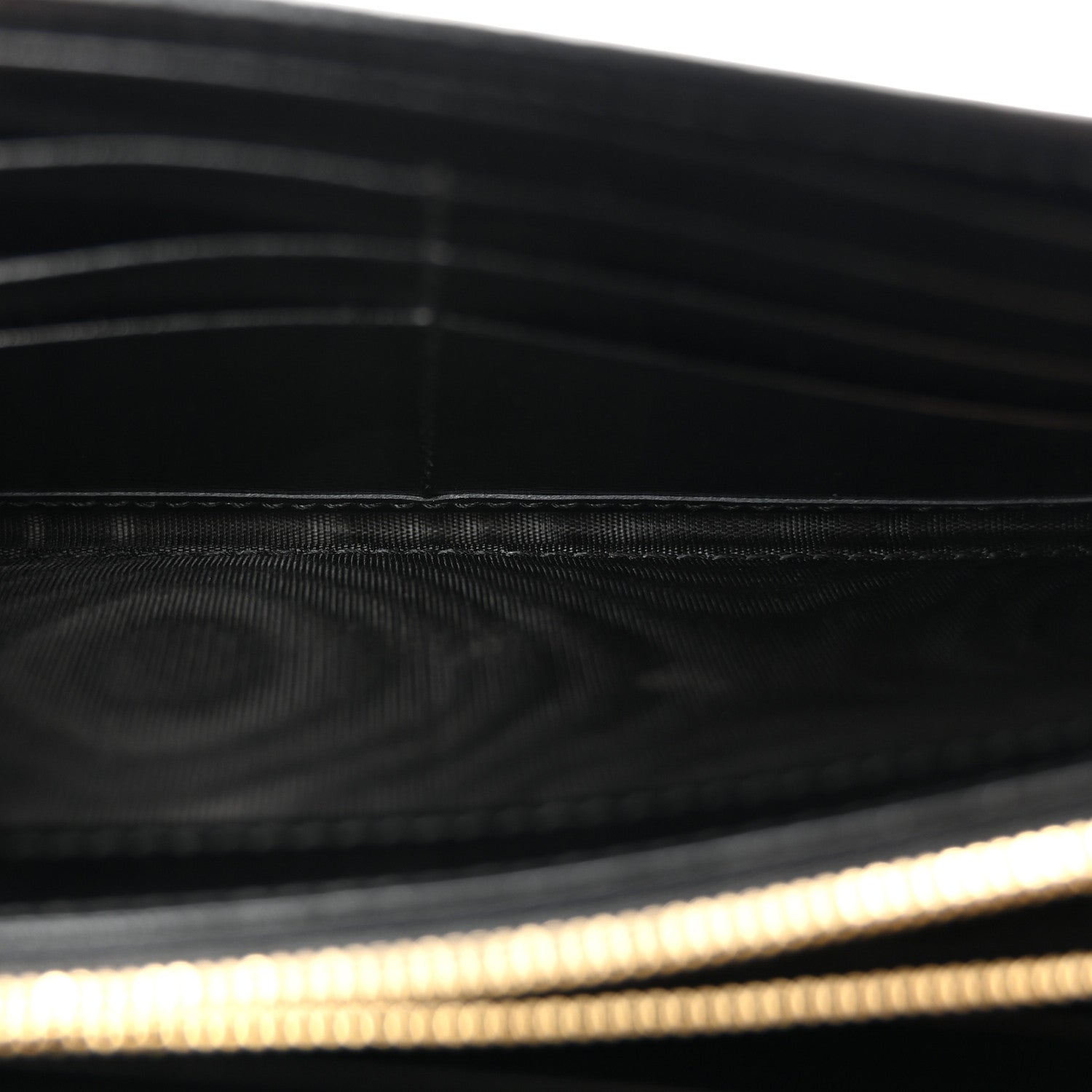 Gucci Calfskin Jackie 1961 Chain Wallet Black Black 5 of 11