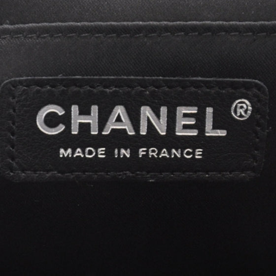 Chanel Satin Ribbon Framed Clutch Black 5 of 6