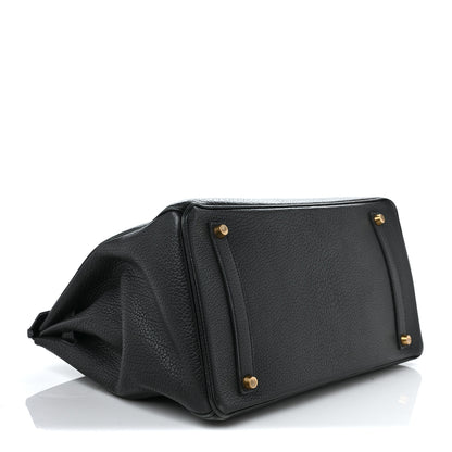 Hermes Fjord Birkin 35 Black 4 of 16