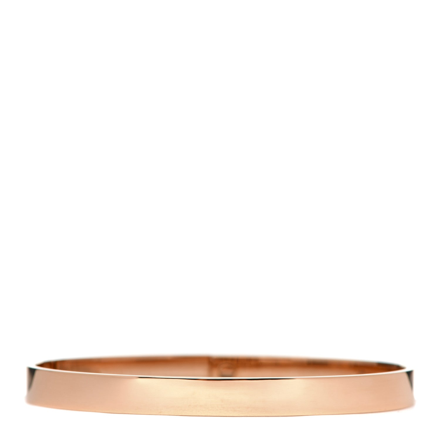Hermes 18K Rose Gold Black Spinel PM Kelly Bracelet SH 3 of 5