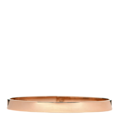 Hermes 18K Rose Gold Black Spinel PM Kelly Bracelet SH 3 of 5
