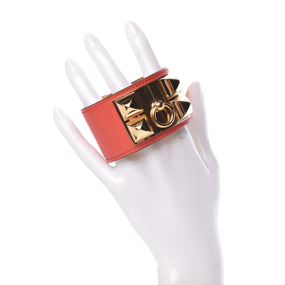 Hermes Epsom Collier de Chien CDC Bracelet S Rose Jaipur 2 of 6