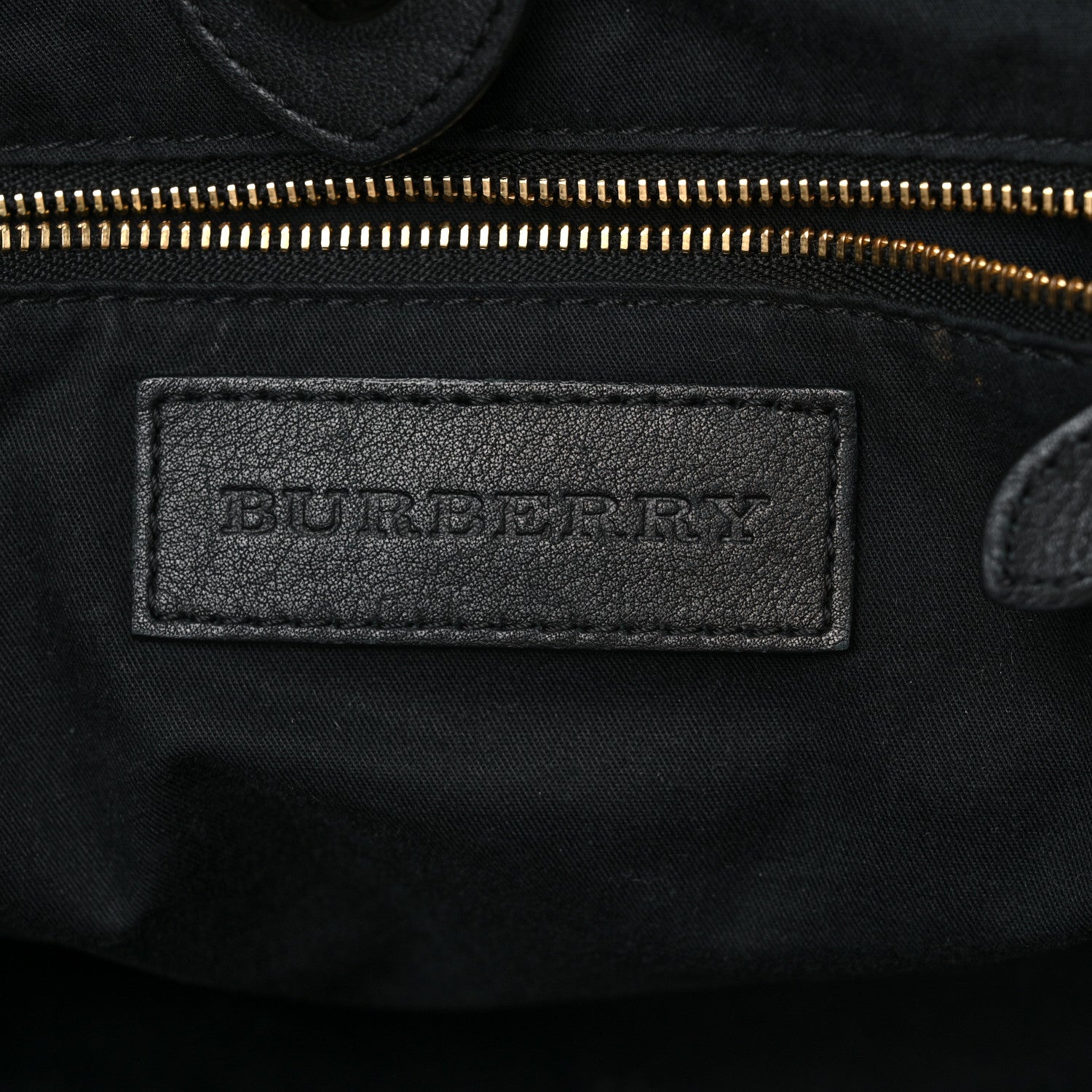 Burberry Lambskin Small Canterbury Tote Black 7 of 17
