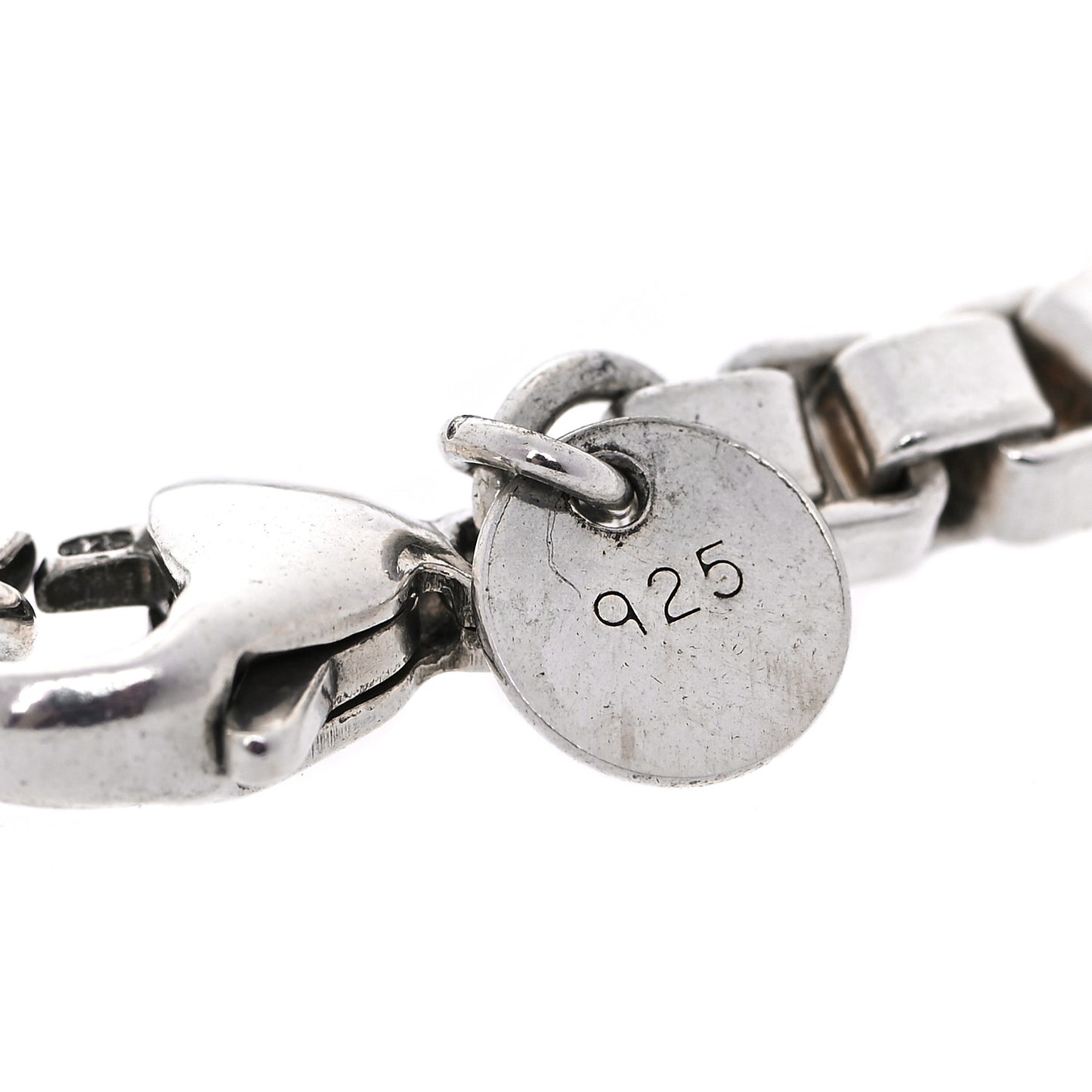 Sterling Silver 4mm Venetian Link Bracelet
