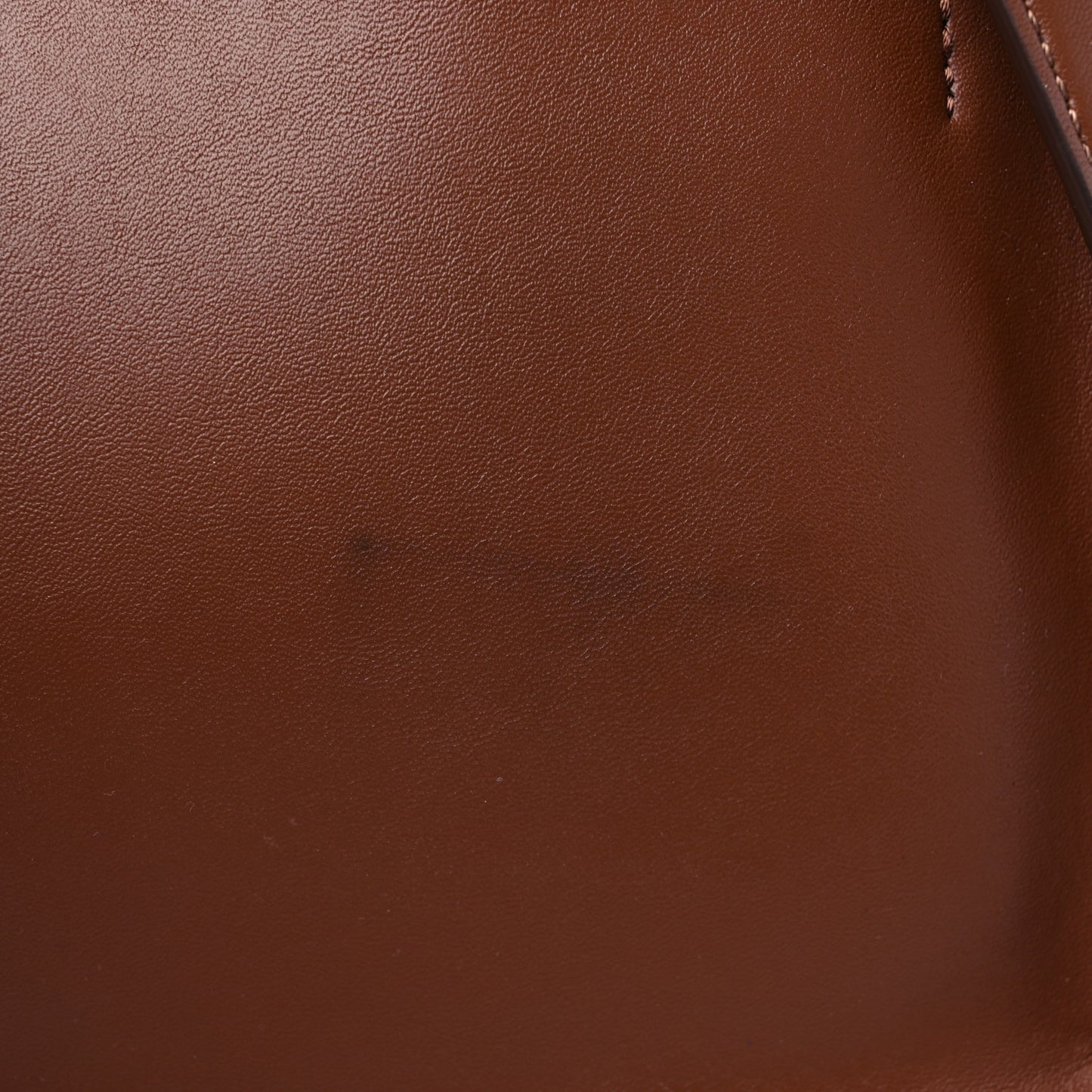 Eco Alter Nappa Perforated Logo Tiny Crossbody Cinnamon