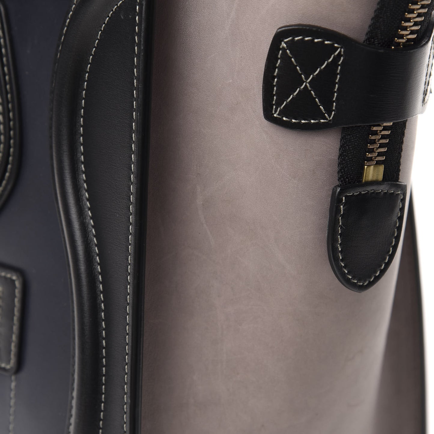 Micro Tri-Color Luggage Dark Blue