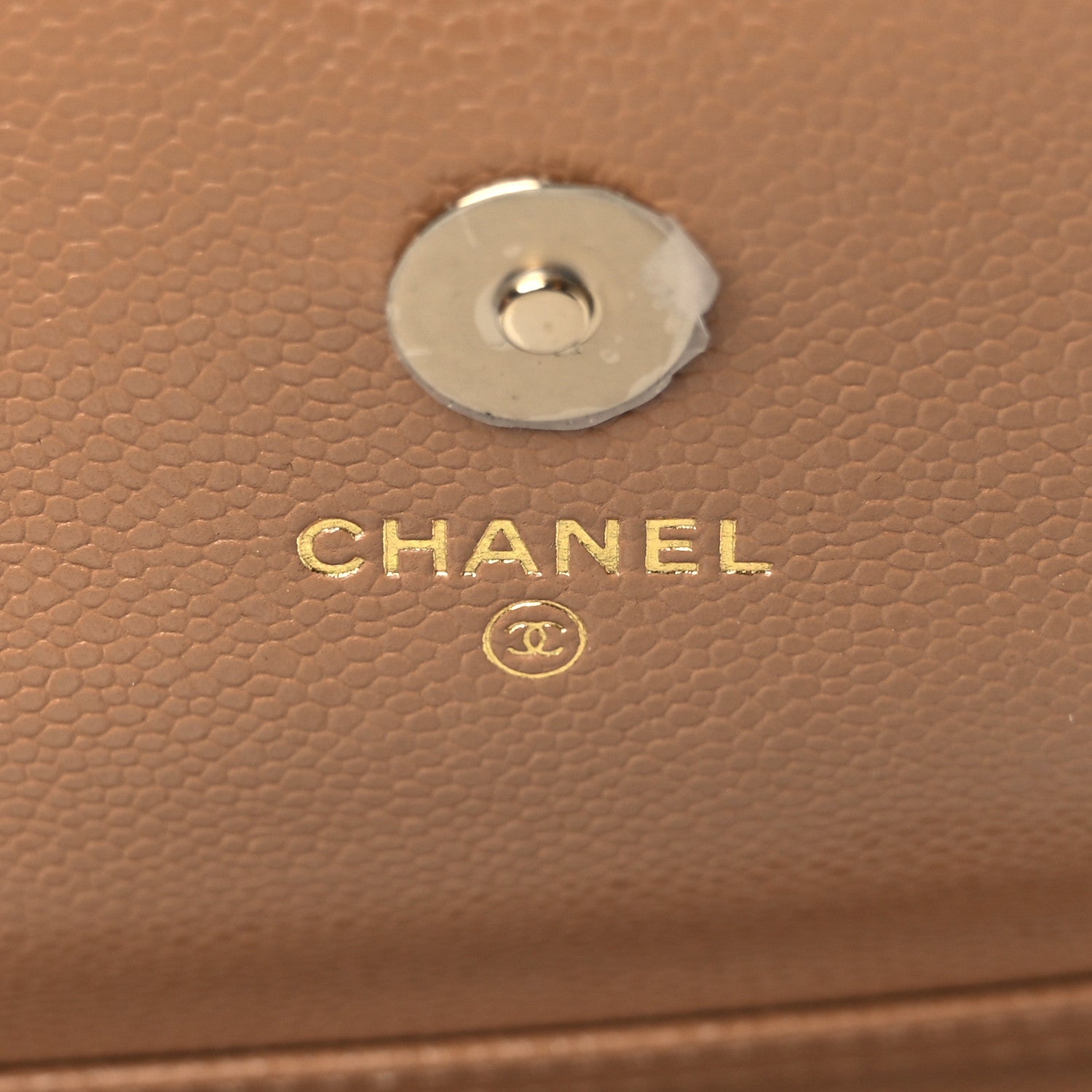 Chanel Caviar Quilted Business Affinity Clutch With Chain Flap Dark Beige 5 of 11