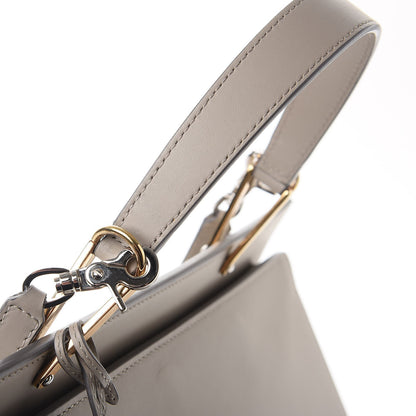 Balenciaga Calfskin Le Dix Zip Cartable Pearl Grey 12 of 15