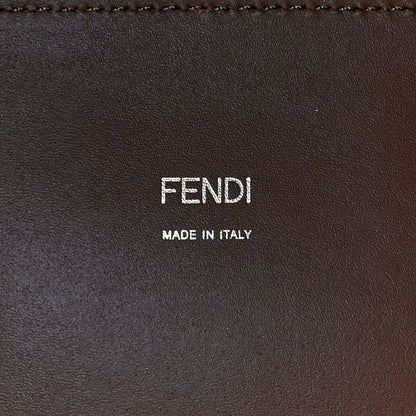 Fendi Vitello King Plexiglass Medium Fendi Sunshine Shopper Tote Cuoio 7 of 10