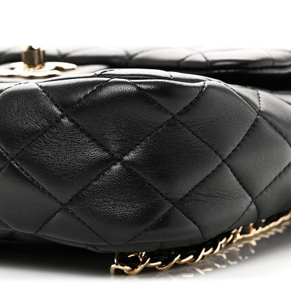 Chanel Lambskin Quilted Small In Seoul Backpack Black 11 of 11