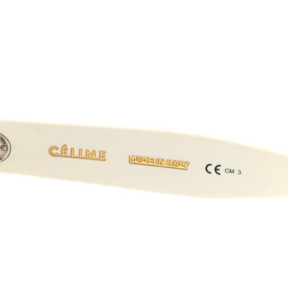 Celine Polarized Audrey Sunglasses CL41755 White 5 of 6