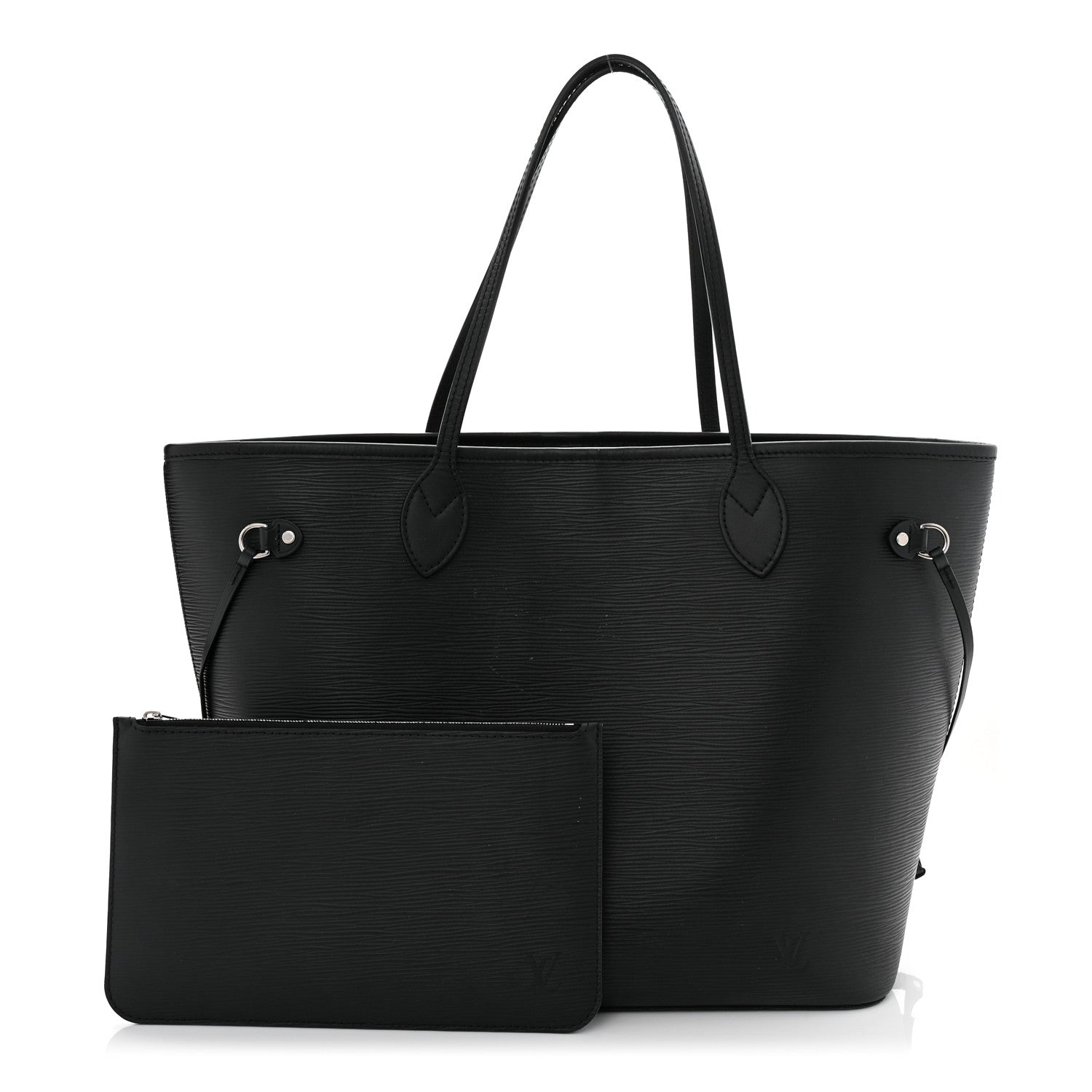 Louis Vuitton Epi Neverfull MM Black 2 of 11