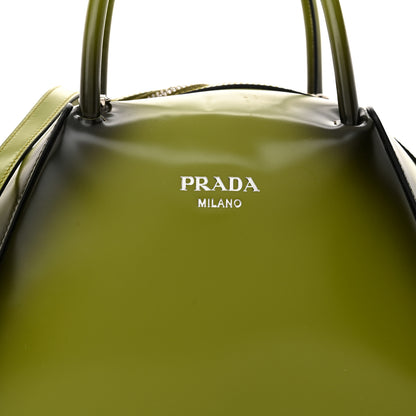 Prada Spazzolato Small Supernova Handbag Edera Sfumato 7 of 10