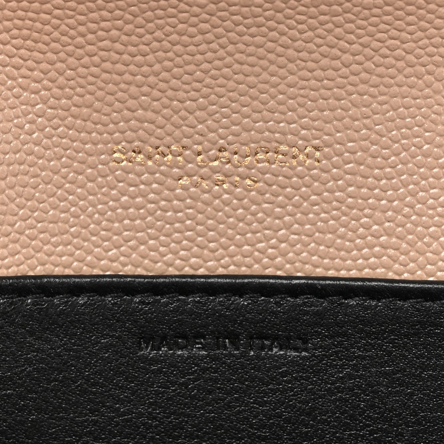 Grain De Poudre Monogram Uptown Chain Wallet Dark Beige