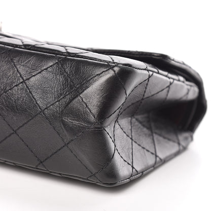 Chanel Aged Calfskin Quilted 2.55 Reissue 225 Flap Black 10 of 11