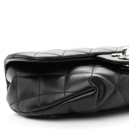 Chanel Calfskin Quilted CC Uniform Flap Belt Bag Black 10 of 11