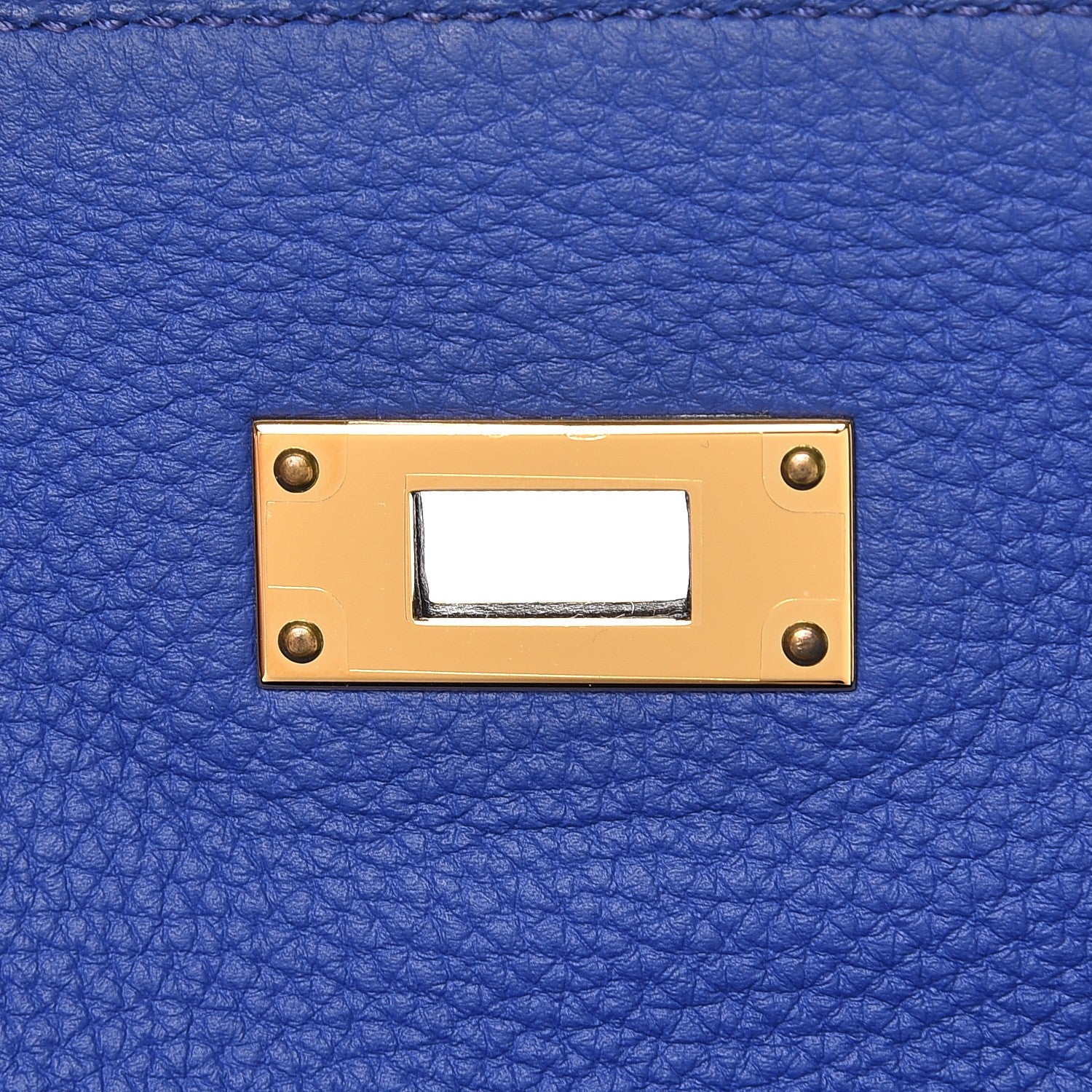 Hermes Togo Kelly Retourne 32 Bleu Electrique 31 of 35