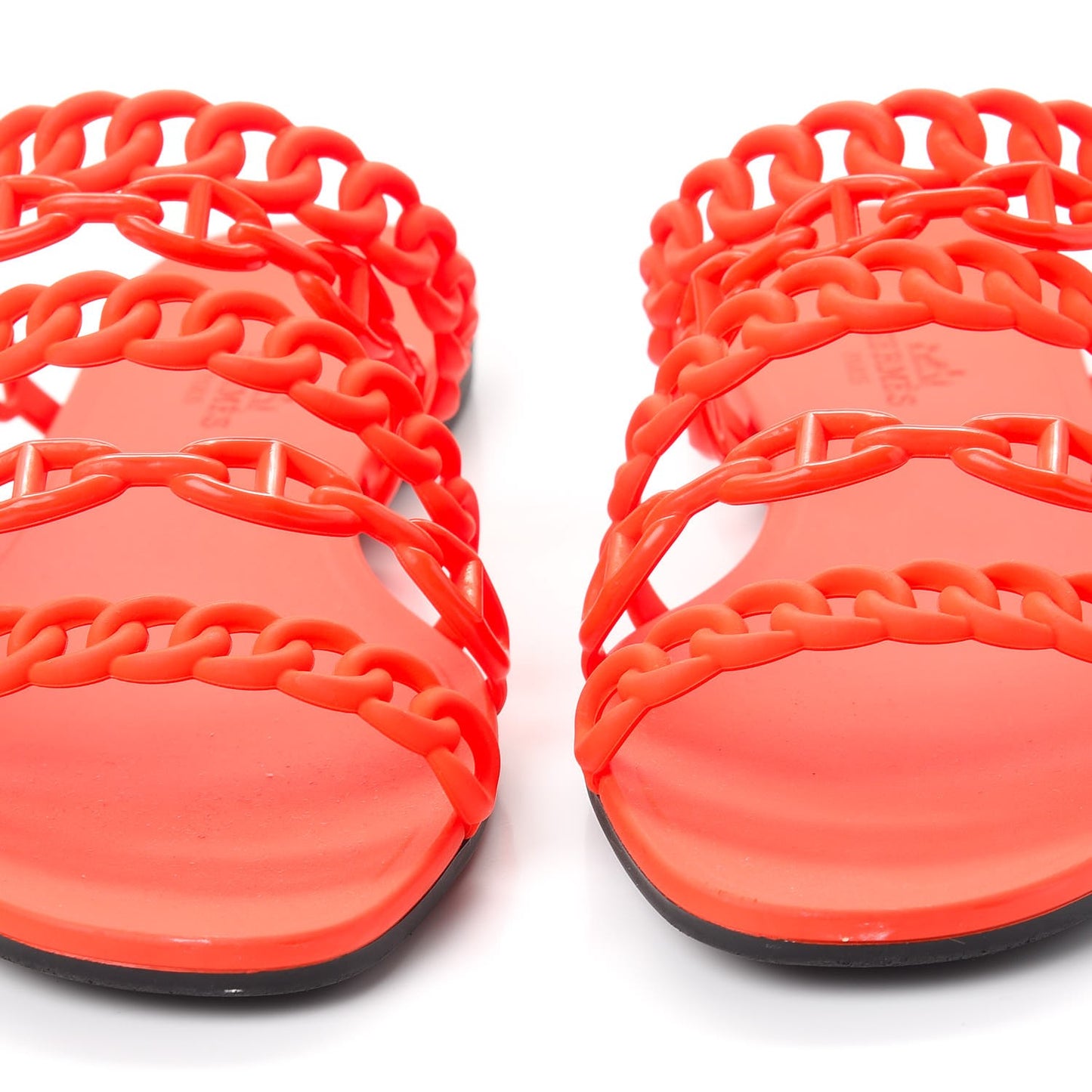 Rubber Chaine d'Ancre Nude Sandals 39 Pavot