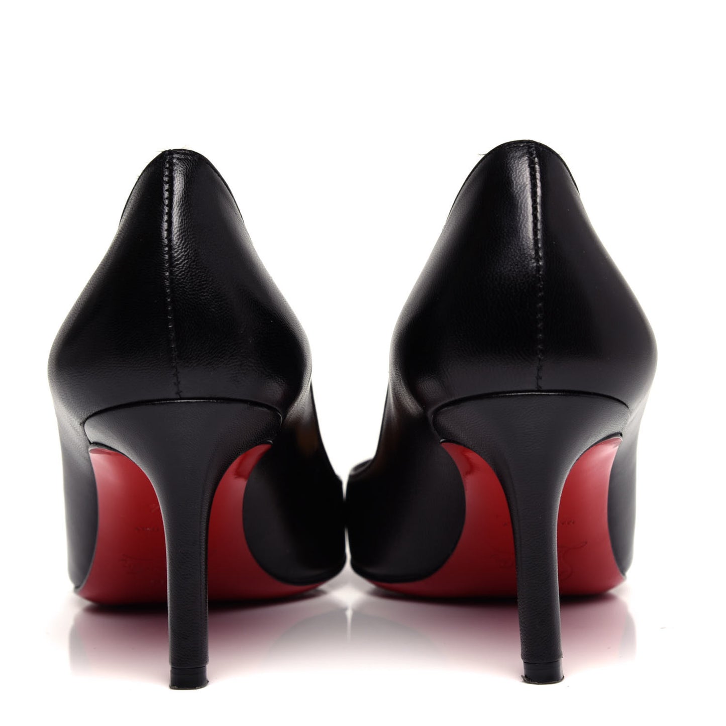 Shiny Nappa Simple 70 Pumps 36.5 Black