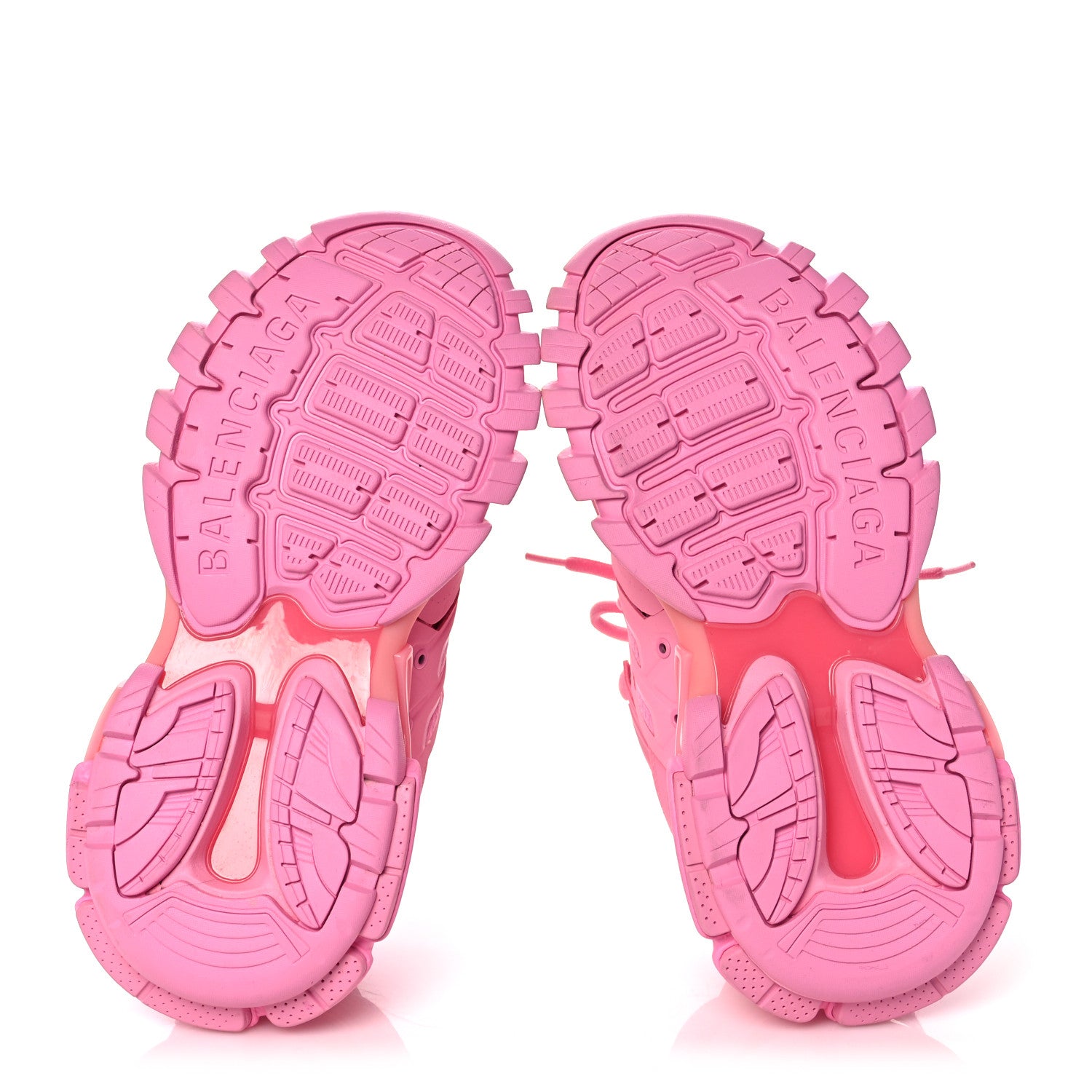 Balenciaga Mesh Nylon Womens Track Sneakers 37 Pink 5 of 6