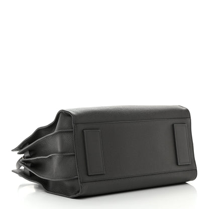 Saint Laurent Grained Calfskin Small Supple Sac De Jour Fog 4 of 17