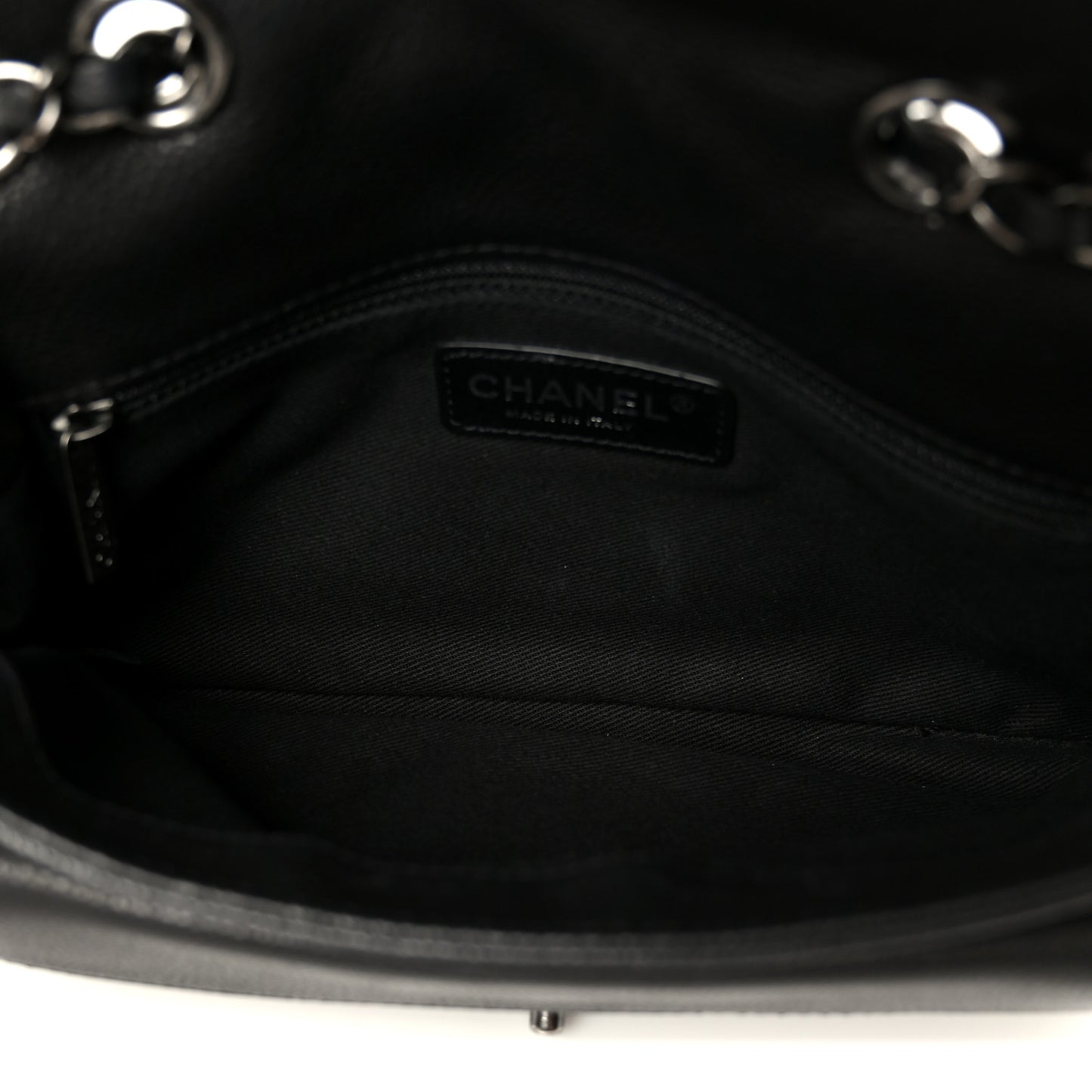 Caviar Quilted Medium Now and Forever Flap Black