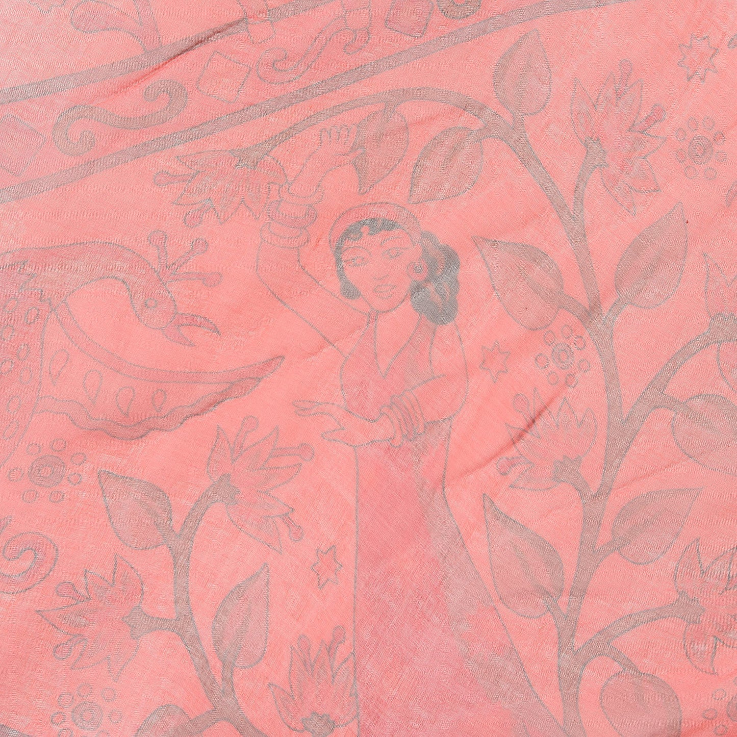 Silk Mousseline Peuple Du Vent Shawl 140