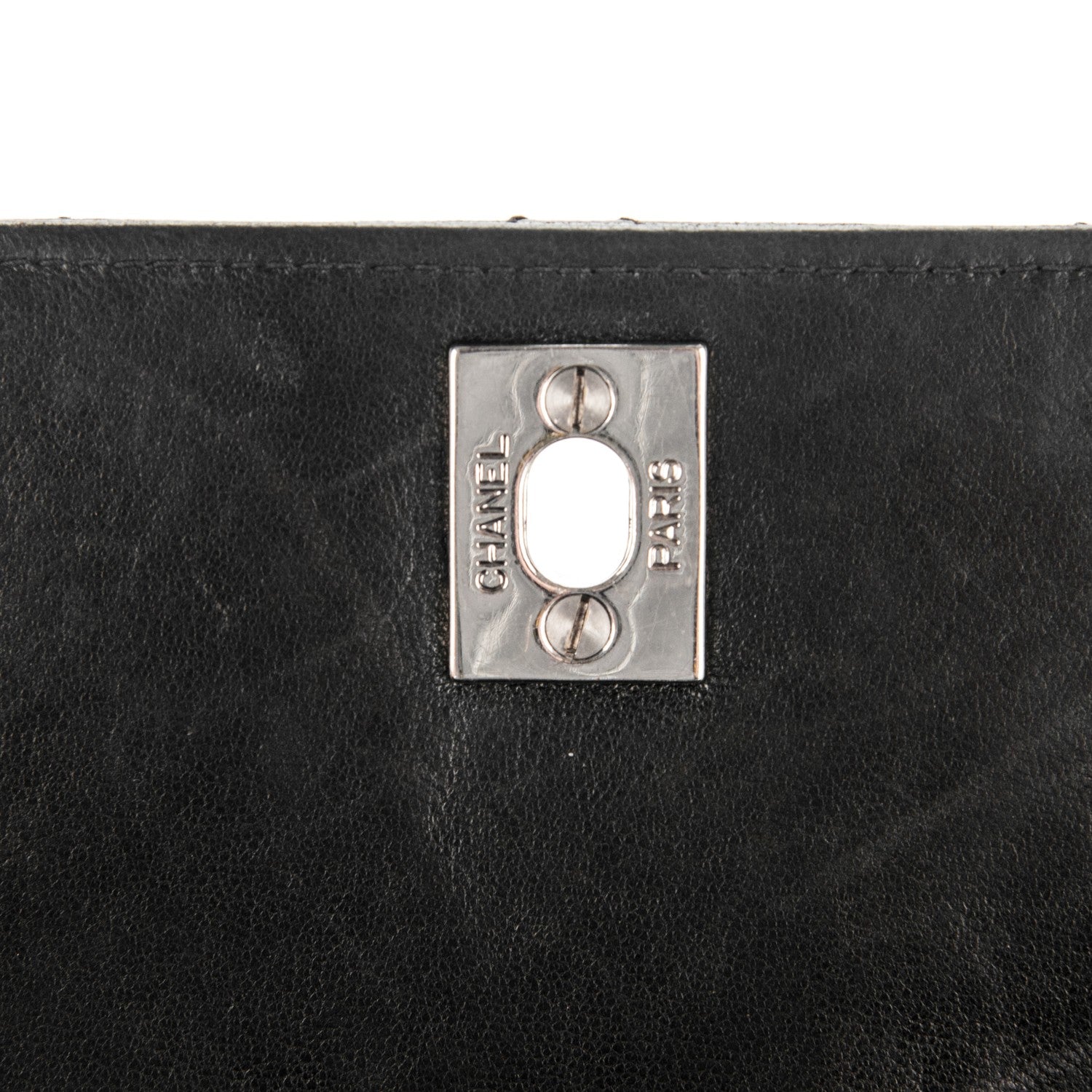 Chanel Lambskin Quilted Single Flap Black 9 of 9