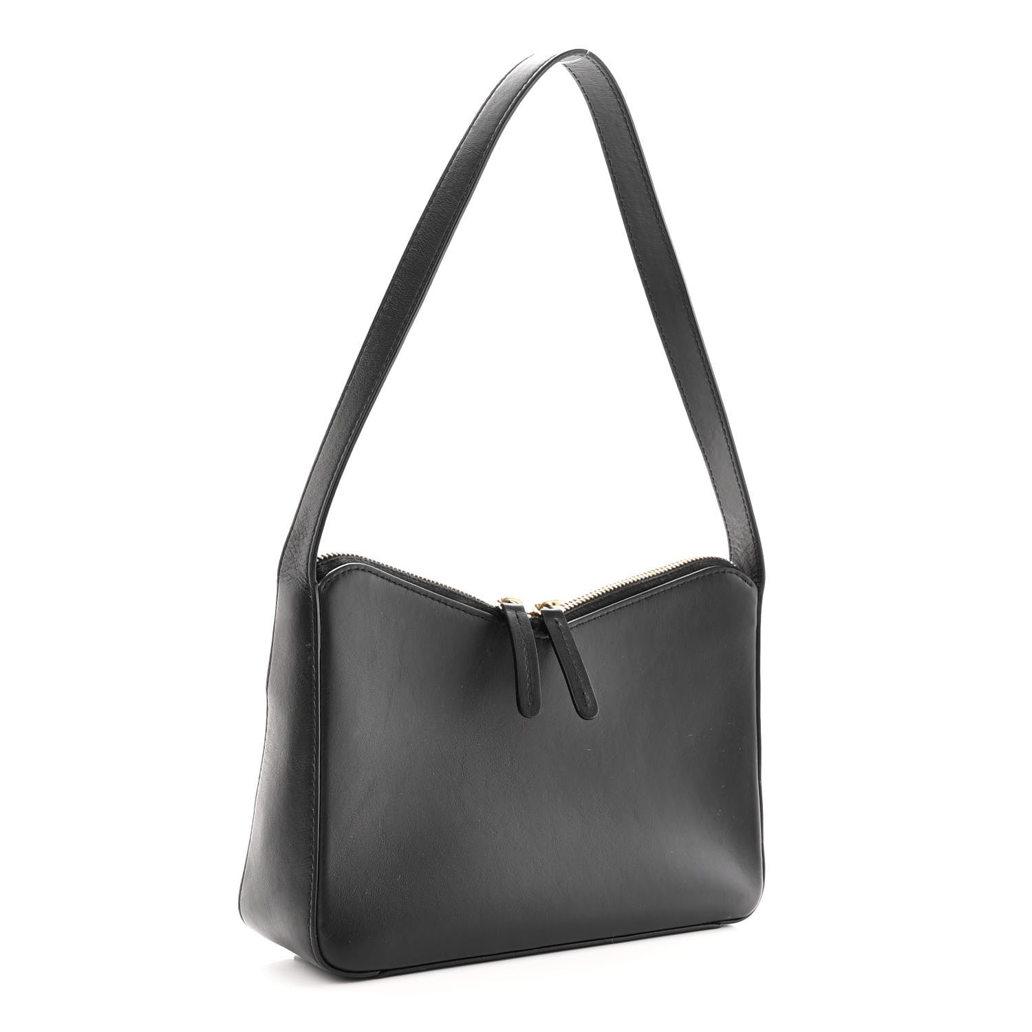 Mansur Gavriel Smooth Calfskin Mini M Frame Bag Black 3 of 11