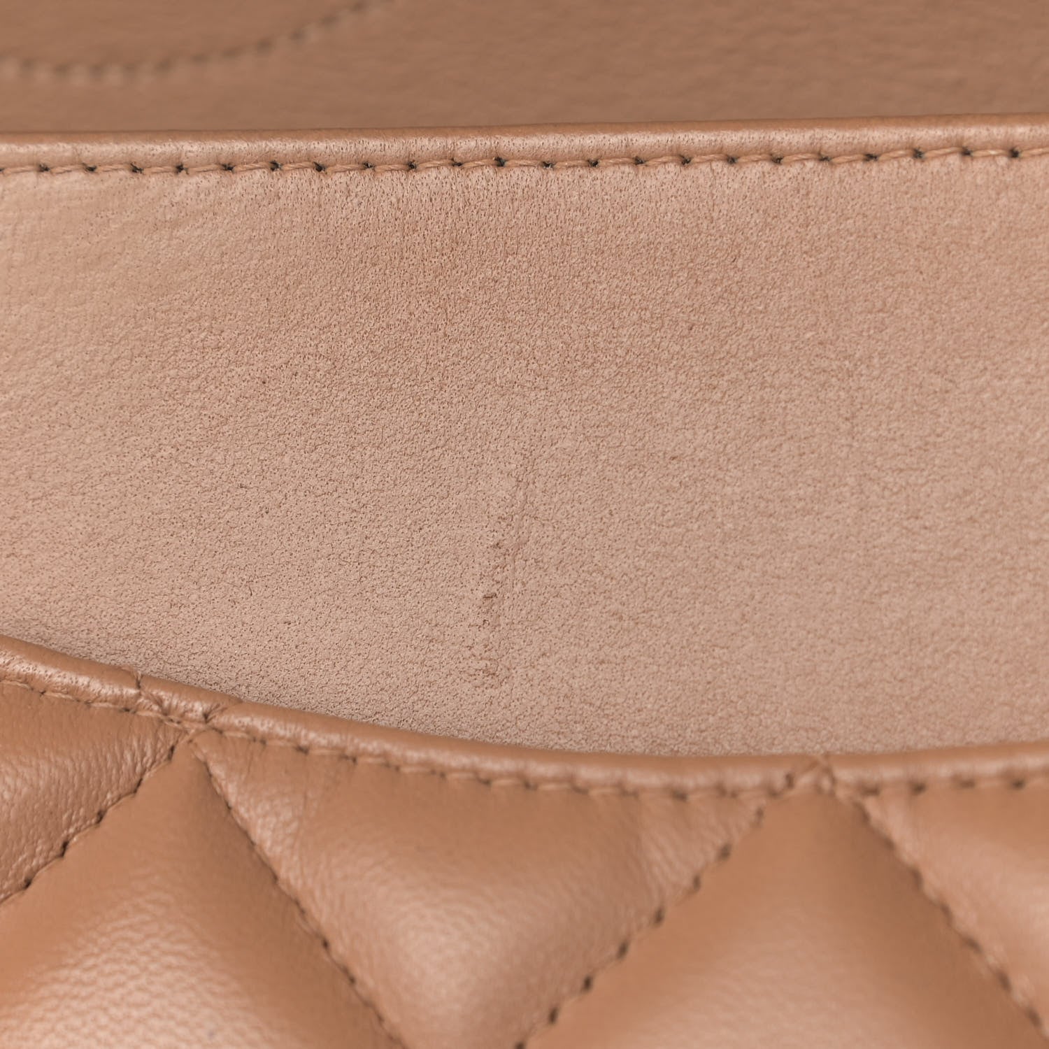 Chanel Lambskin Quilted Jumbo Double Flap Brown 12 of 12