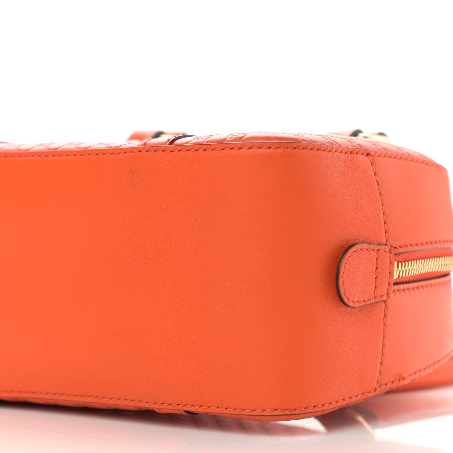 Gucci Soft Microguccissima Small Crossbody Bag Sun Orange 10 of 14