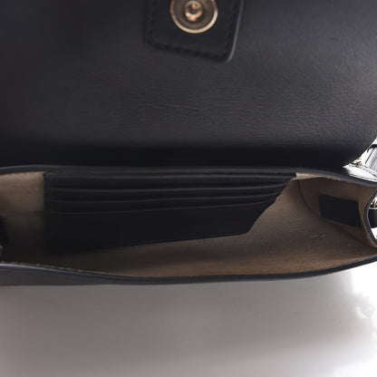 Chloe Suede Calfskin Mini Faye Shoulder Bag Black 5 of 7