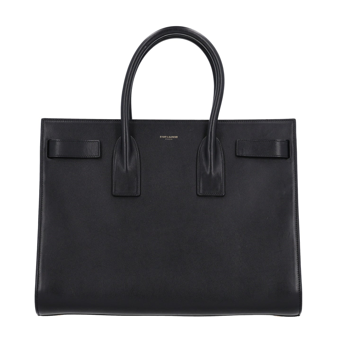 Calfskin Large Sac de Jour Carryall Black
