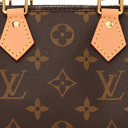 Louis Vuitton Monogram Nano Speedy Bandouliere 8 of 11