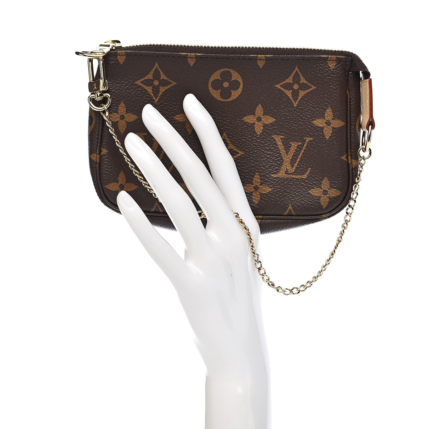 Louis Vuitton Monogram Mini Pochette Accessories 2 of 8
