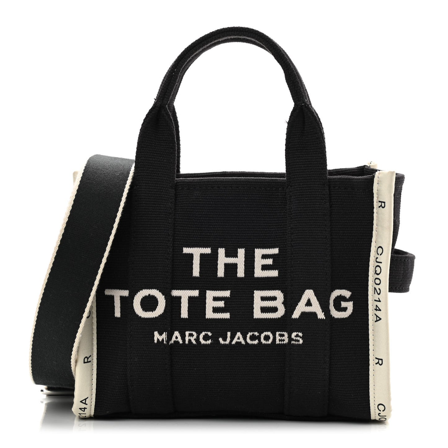 Jacquard Small The Traveler Tote Bag Black