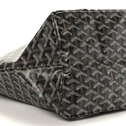 Goyard Goyardine Saint Louis GM Black Gold 8 of 9